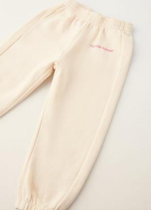 Костюм zara спортивный повседневный бежевый2 фото