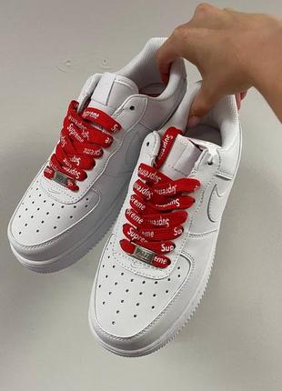 Nike air force 1 x supreme white — купить в Украине | SHAFA