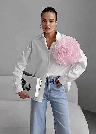 Сорочка з квіткою
котон
42-48 універсал