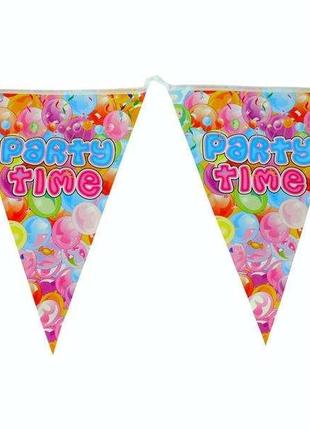 Гірлянда happy birthday 10 прапорців