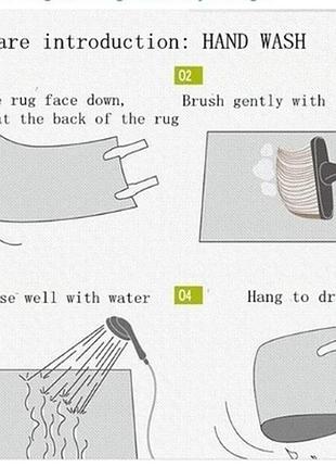 Круглый cерый ковер розы цветы 100 см 3d декоративный в гостиную прихожую спальню...