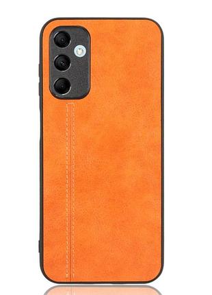 Чохол для смартфона cosmiс leather case for samsung galaxy m14 5g orange