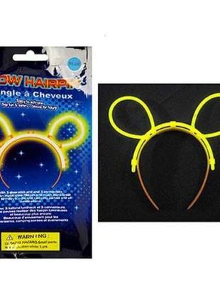 Обруч микки маус неоновый