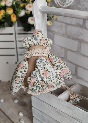 Пасхальная курочка щаслива родина, н-36 см, 250/220 грн, декор, корзинка в подарок