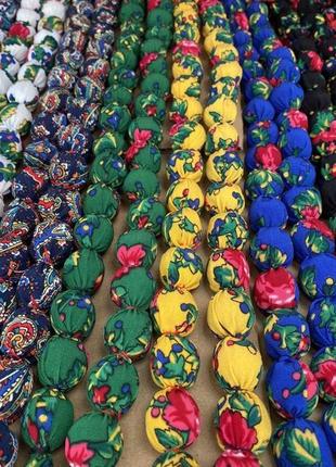 Намисто з такнини із зав'язками в національному стилі ручна робота