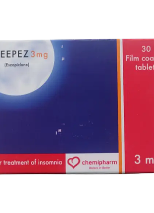 Sleepez-3mg №30 средство от бессонницы египет