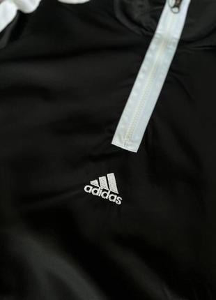 Чоловічий спортивний костюм adidas на весну у чорно-білому кольорі premium якості, стильний та зручний костюм на кожен день6 фото