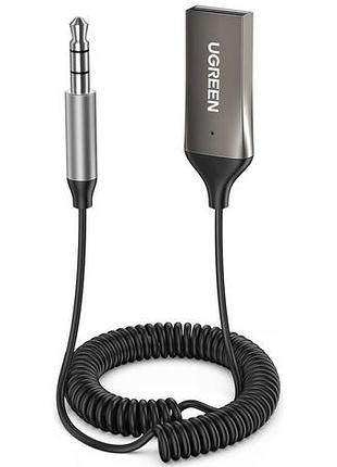Автомобильный bluetooth адаптер 5.0 ugreen cm309 с микрофоном (ugreen 70601)