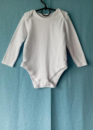 Боді з довгими рукавами nutmeg 18-24m/92