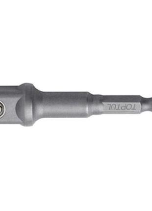 Адаптер для торцевих головок під шуруповерт toptul 1/4"х1/2" l72 (6-гр.-квадрат) fpka0816