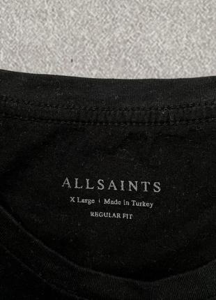 Футболка allsaints black4 фото