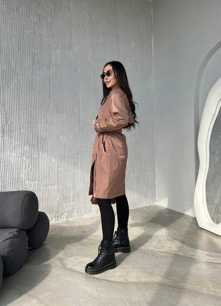 Тренч женский плащ