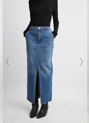 Новая джинсовая юбка na-kd2 фото