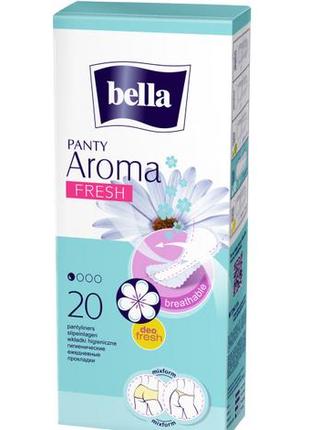 Ежедневные гигиенические прокладки bella aroma fresh 20 шт (5900516311438)