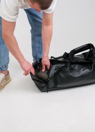 Сумка-рюкзак із відділенням для взуття та кишенею для мокрих речей4 фото