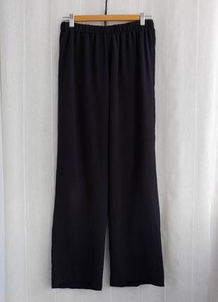 Легежные черные брюки размер xl1 фото