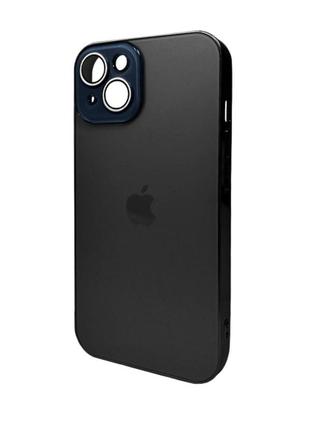 Чохол для смартфона ag glass sapphire frame magsafe logo for apple iphone 14 black
