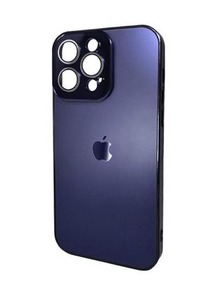 Чохол для смартфона ag glass sapphire frame magsafe logo for apple iphone 13 pro deep purple