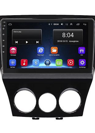Штатна магнітола lesko для mazda rx-8 i рестайлінг 2008-2012 екран 9" 2/32gb wi-fi gps base 5 шт.