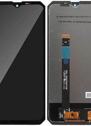 Дисплей + сенсор для blackview bv6200 / bv6200 pro black