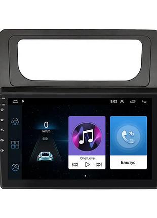 Штатная магнитола lesko для volkswagen caddy iii 2004-2010 экран 10" 1/16gb wi-fi gps base 7шт