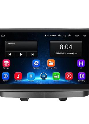 Штатная магнитола lesko для fiat doblo i 2000-2005 экран 10" 2/32gb wi-fi gps base фиат добло