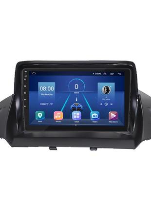 Штатная магнитола 9" lesko для ford c-max ii 2010-2015 6/128gb 4g wi-fi gps top форд