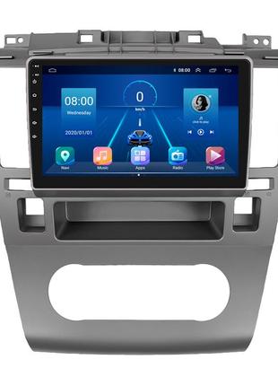 Штатна магнітола 9" lesko для nissan versa i 2006-2012 6/128gb 4g wi-fi gps top нісан