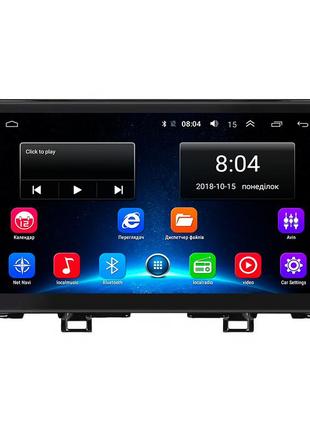 Штатная магнитола lesko для kia morning iii 2017-н.в. экран 9" 2/32gb wi-fi gps base киа морнинг