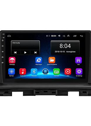 Штатная магнитола lesko для kia cerato iv 2018-2021 экран 9" 2/32gb wi-fi gps base киа