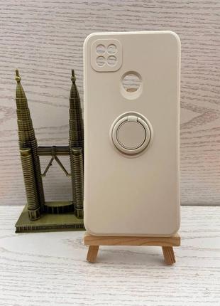 Чохол camshield для xiaomi redmi note 9c синій