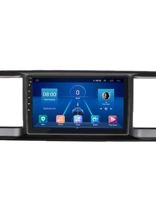 Штатная магнитола 9" lesko для volkswagen transporter t6 2015-2019 2/32gb wi-fi gps base транспортер