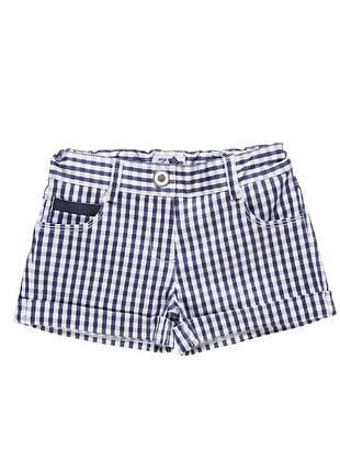 Синие  шорты в клетку   для девочки chicco 104 см