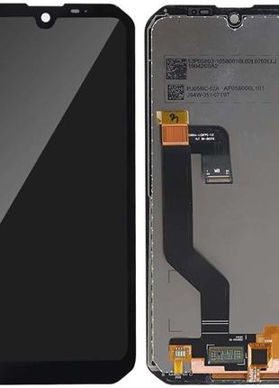 Дисплей + сенсор blackview bv9900 black - p/n: fpc-htt058f013-a2