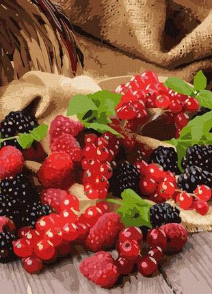 Картина за номерами art craft садові ягоди 40*50 см nia-mart