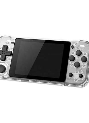 Портативная игровая приставка powkiddy q90 (3 дюйма, 16g, 1500 мач, серый)