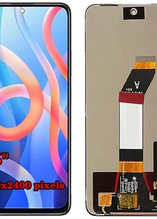 Дисплей + сенсор xiaomi redmi note 11 4g black - p/n: 1540421742