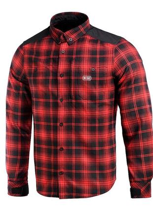 M-tac сорочка redneck shirt red/black 3xl/r1 фото