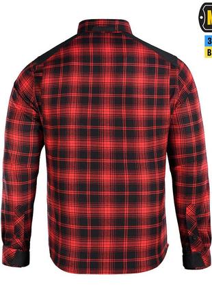 M-tac сорочка redneck shirt red/black 3xl/r4 фото