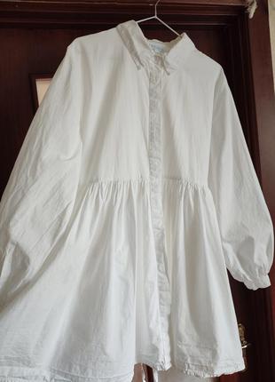 Сукня платье вільний крій котон s/m(10)