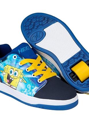 Роликові кросівки heelys x spongebob voyager navy yellow sky blue hes10491 (34) 4862845, 39