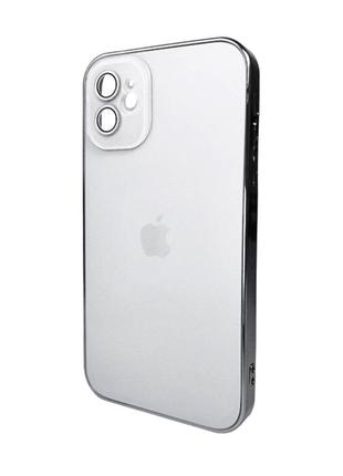 Чохол для смартфона ag glass sapphire frame magsafe logo for apple iphone 11 white