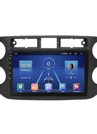 Штатная магнитола lesko для volkswagen tiguan i 2007-2011 экран 9" 6/128gb 4g wi-fi gps top 7шт