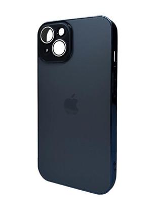 Чохол для смартфона ag glass sapphire frame magsafe logo for apple iphone 13 gun grey