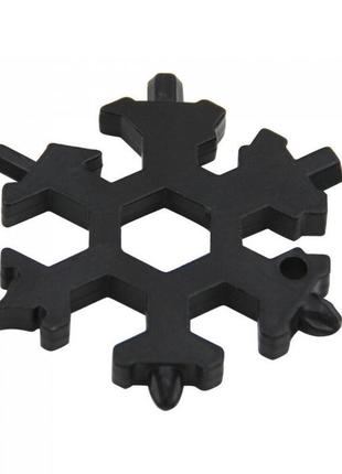 18 в 1 мультитул викрутка у формі сніжинки snowflake wrench tool