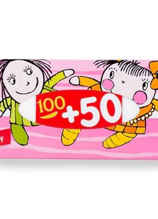 Носові хустинки bella 100+50шт 2-х шарові універсал