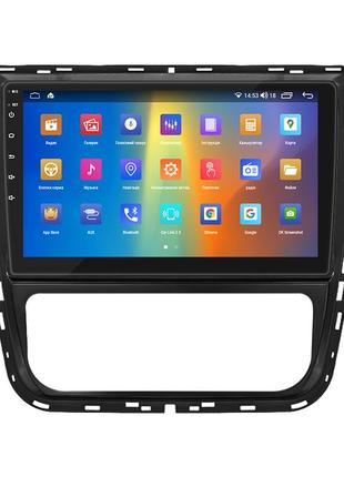 Штатна магнітола 9" lesko для volkswagen scirocco iii 2008-2014 4/64gb carplay 4g wi-fi gps prime волькс 15 шт.
