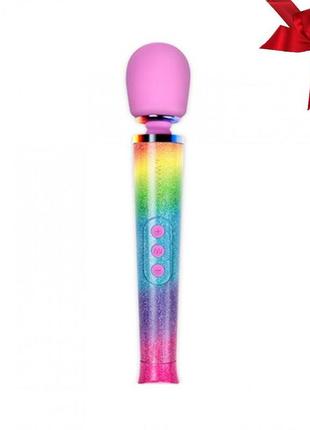 Вибратор-микрофон all that glimmers le wand, разноцветный  lw32963