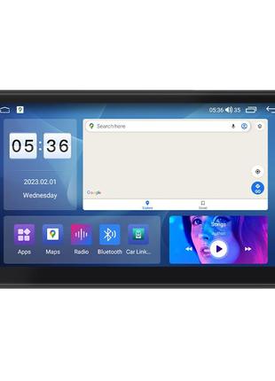 Штатная магнитола 9" lesko для opel zafira b рестайлинг 2008-2014 2/32gb carplay 4g wi-fi gps prime 5шт