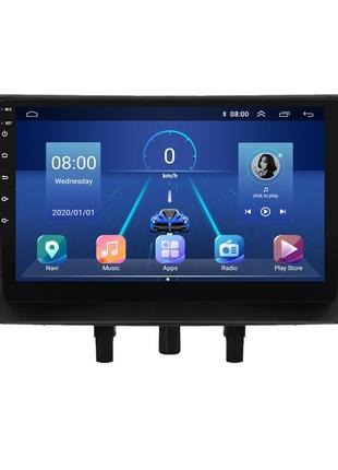 Штатна магнітола lesko для renault megane iii рестайлінг 2012-2014 екран 9" 2/32gb/ wi-fi optima gps android